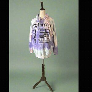 Torrid Polaroid Tie-Dye Hoodie |Vintage Camera Graphic Pullover